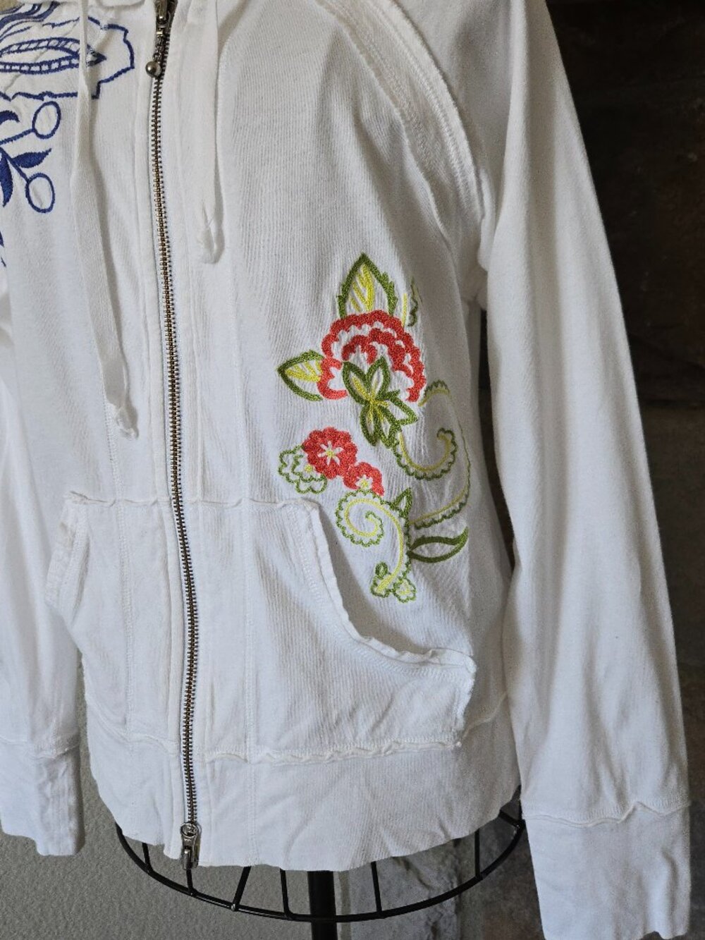 CAbi Embroidered Floral Zip-Up Hoodie - Picture 3 of 16
